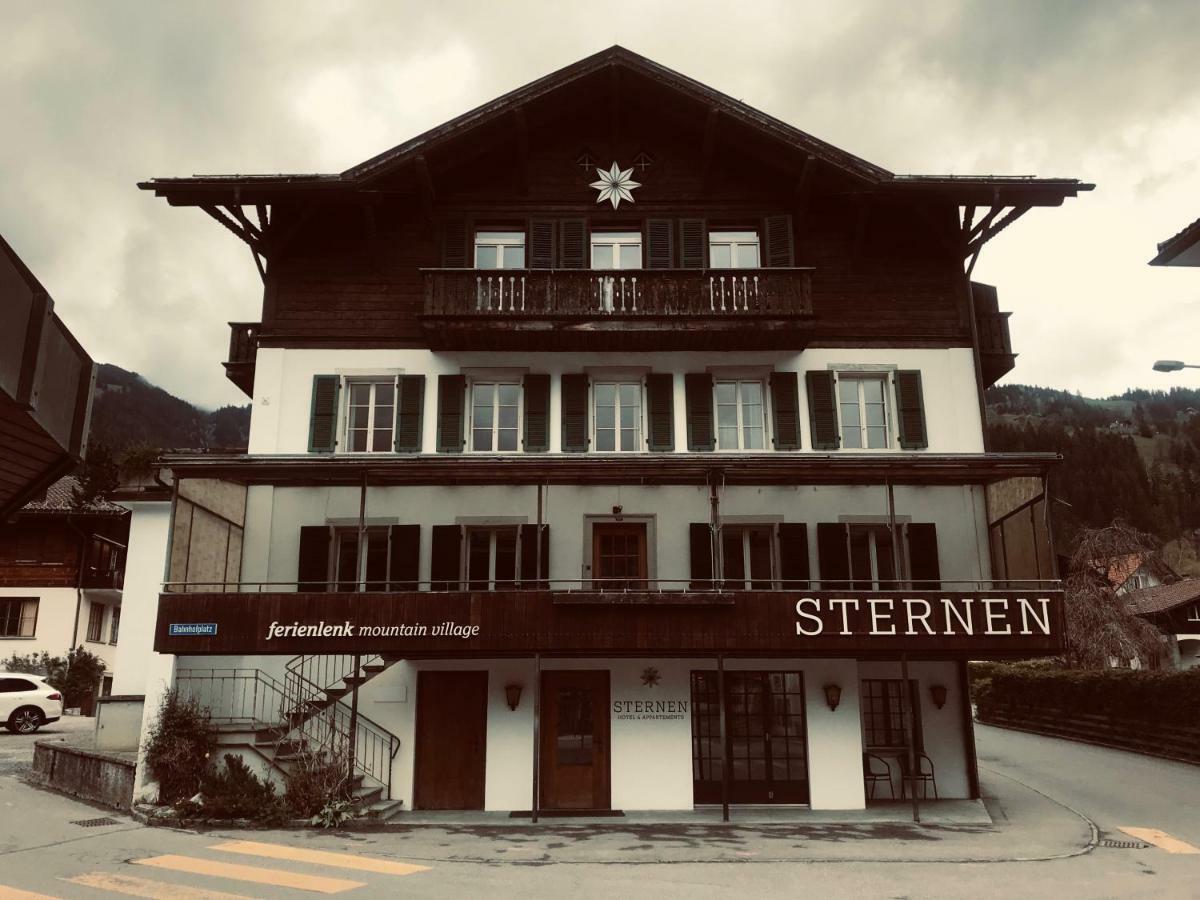 Hotel Sternen Lenk Exterior foto